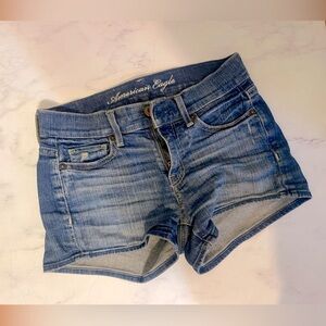 American Eagle Jean shorts, size 00
